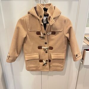 Janie and Jack Classic Tan Pea Coat